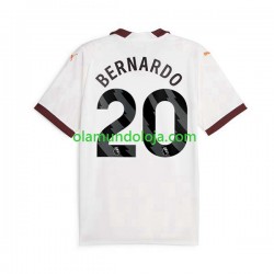 Camisola Manchester City Bernardo Silva 20 Homem Equipamento Segundo 2023-2024 Manga Curta